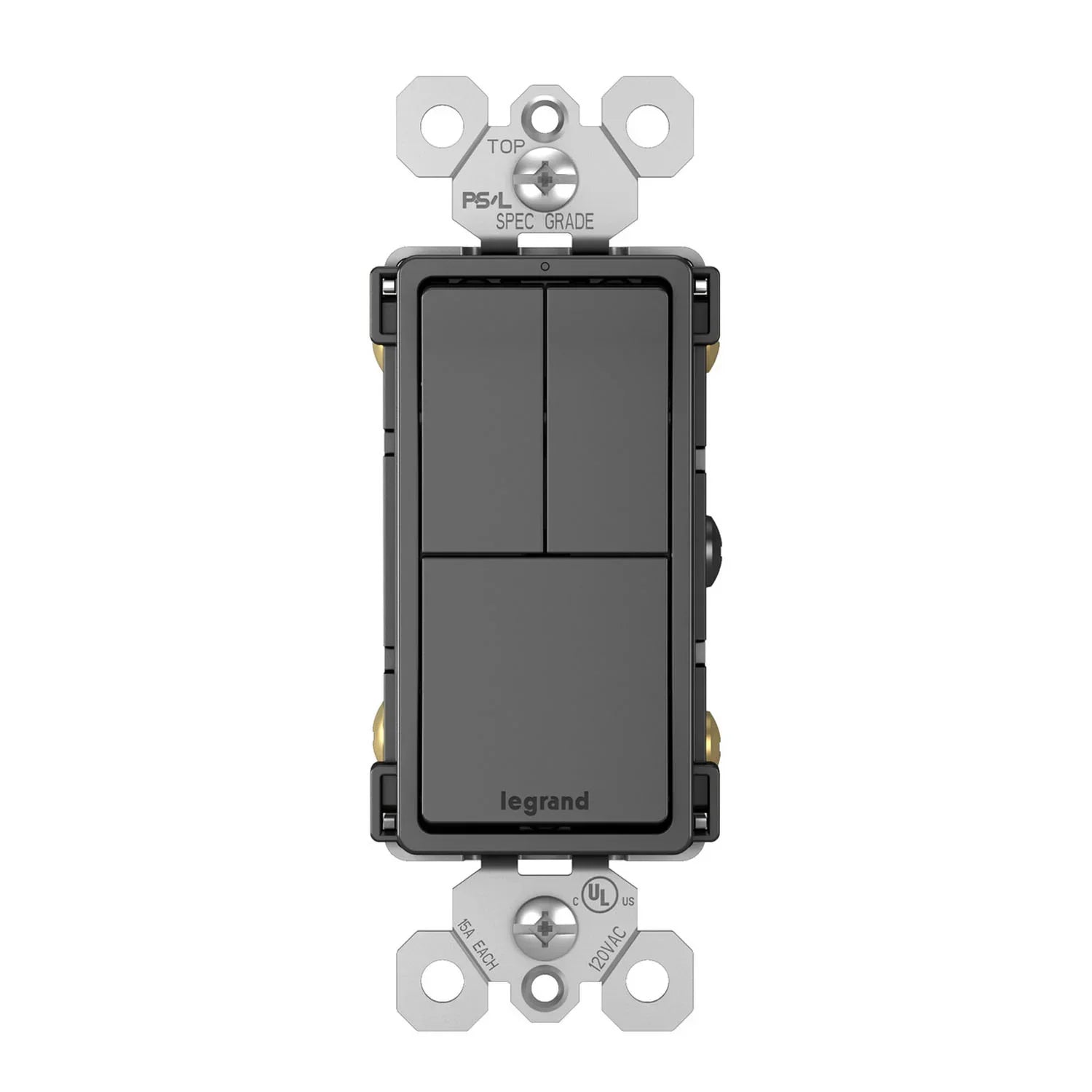 Legrand RCD113 radiant Triple Light Switch - Bees Lighting