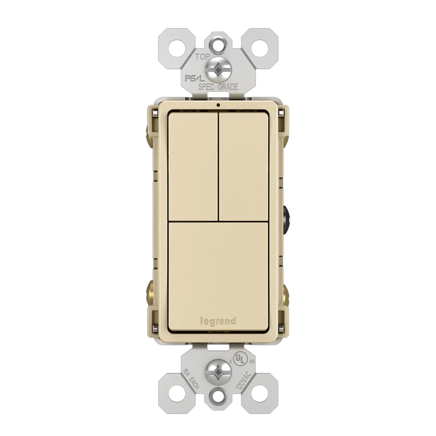 Legrand RCD113 radiant Triple Light Switch - Bees Lighting