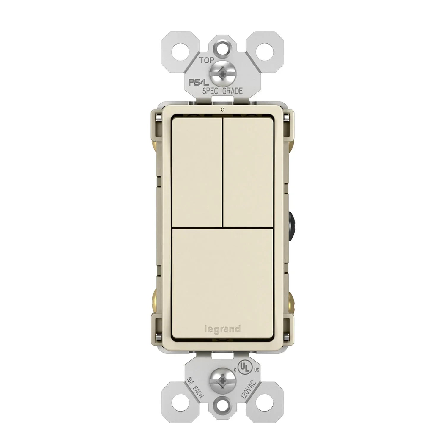 Legrand RCD113 radiant Triple Light Switch - Bees Lighting