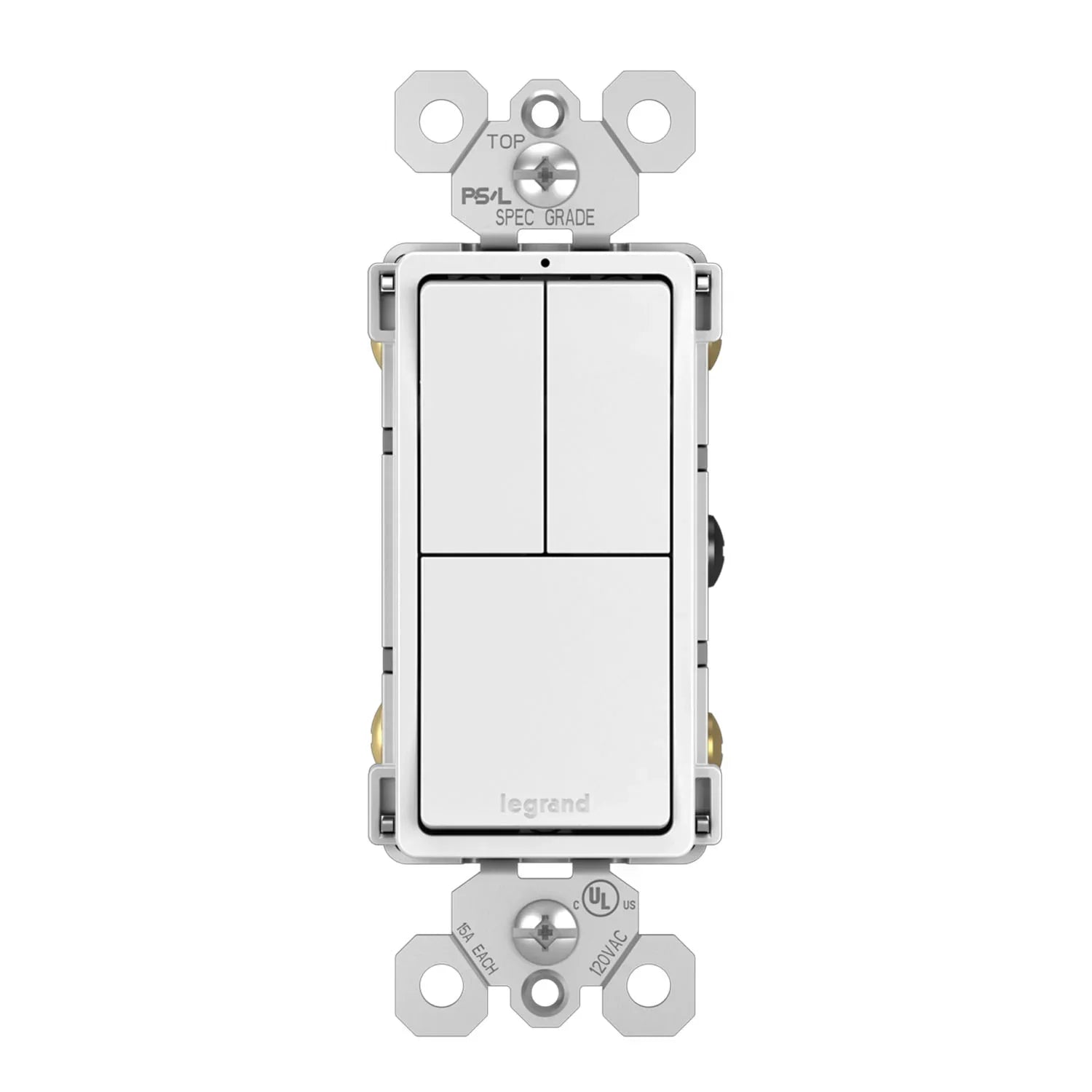 Legrand RCD113 radiant Triple Light Switch - Bees Lighting