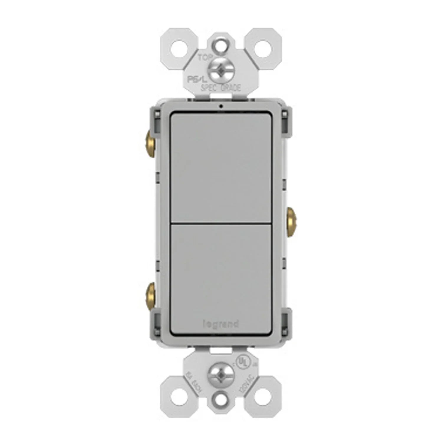 Legrand RCD11 radiant Two Single-Pole Switches - Bees Lighting