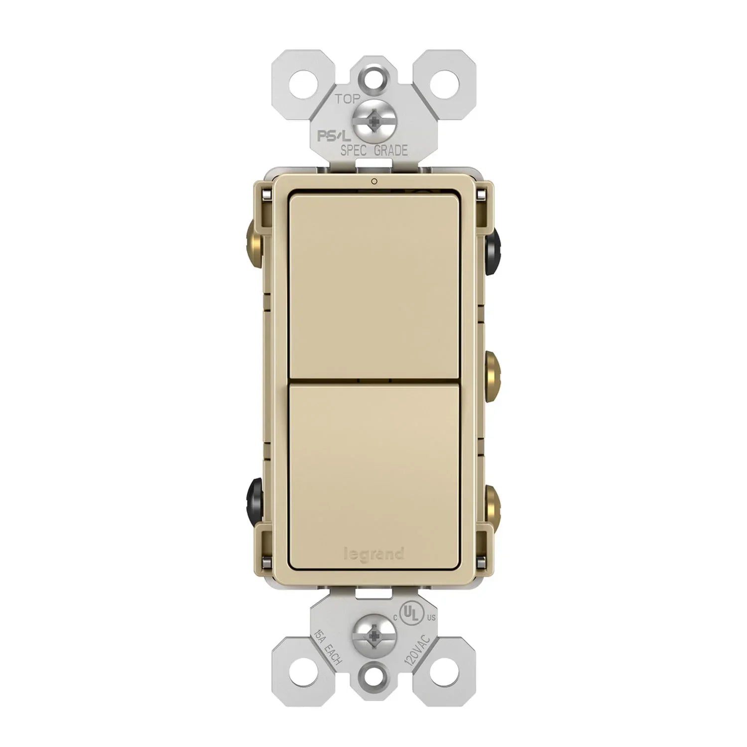 Legrand RCD33 radiant Two Single Pole/3-Way Switches - Bees Lighting