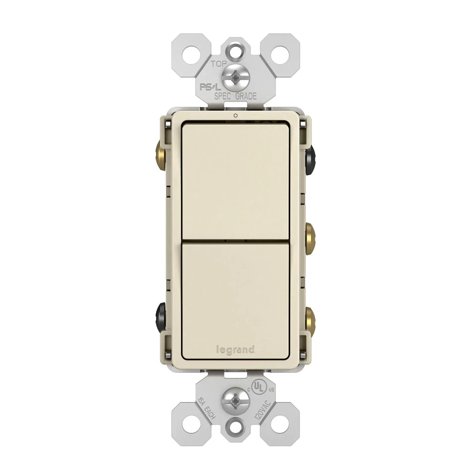 Legrand RCD33 radiant Two Single Pole/3-Way Switches - Bees Lighting