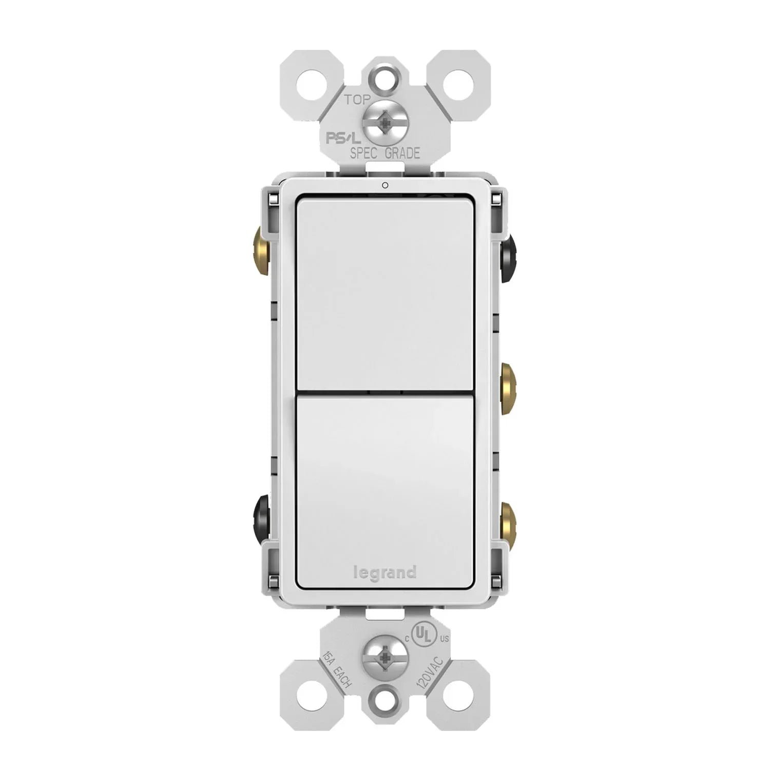 Legrand RCD33 radiant Two Single Pole/3-Way Switches - Bees Lighting