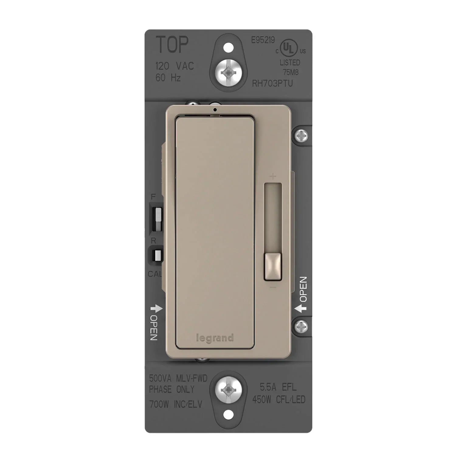 radiant Tru-Universal Single Pole/3-Way Dimmer - Bees Lighting