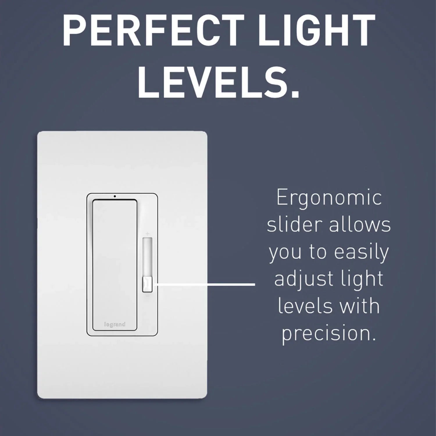 radiant Tru-Universal Dimmer Switch, 450-Watt LED, Single Pole/3-Way, Black - Bees Lighting