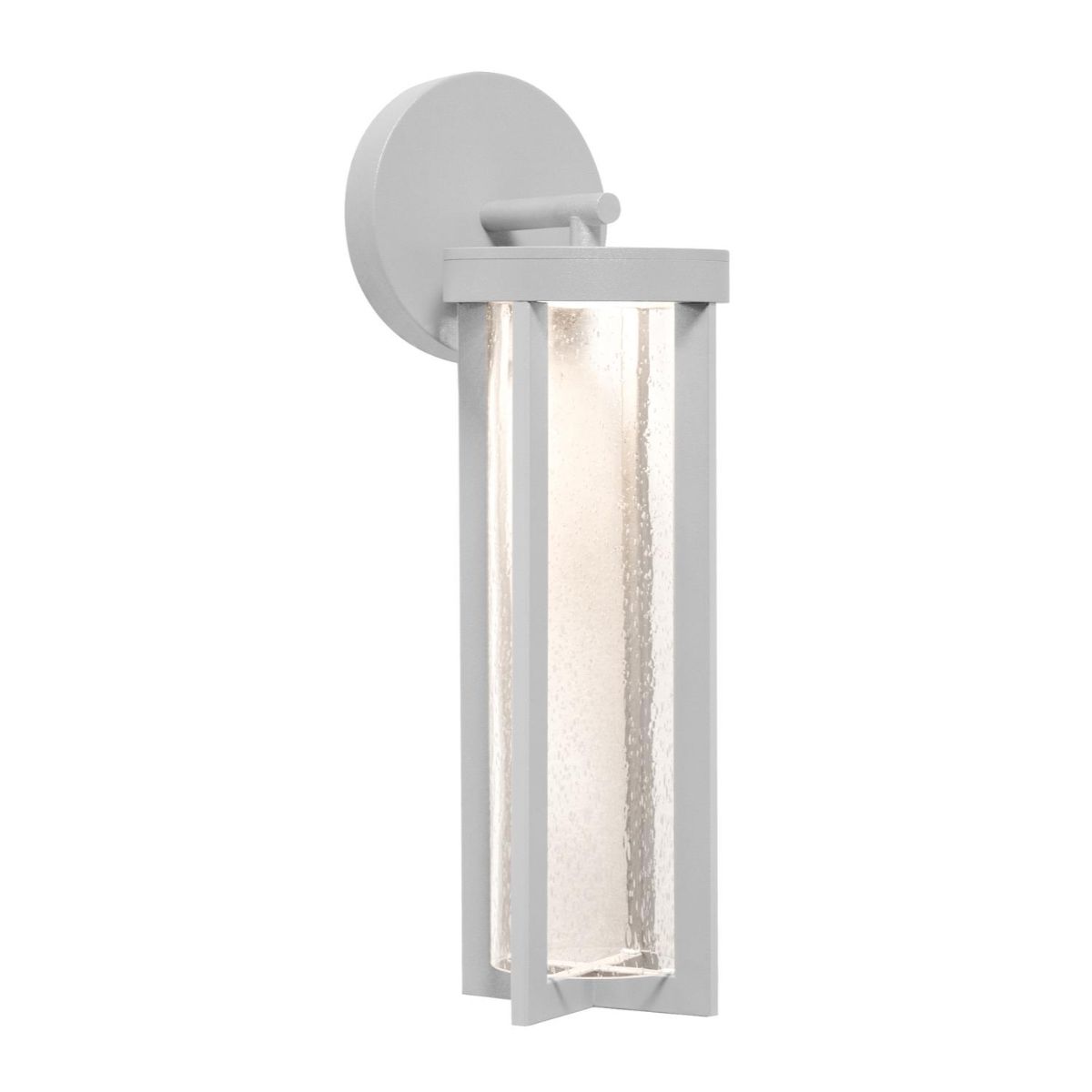 Rivers 18 in. LED Outdoor Wall Light Gray Finish - Bees Lighting