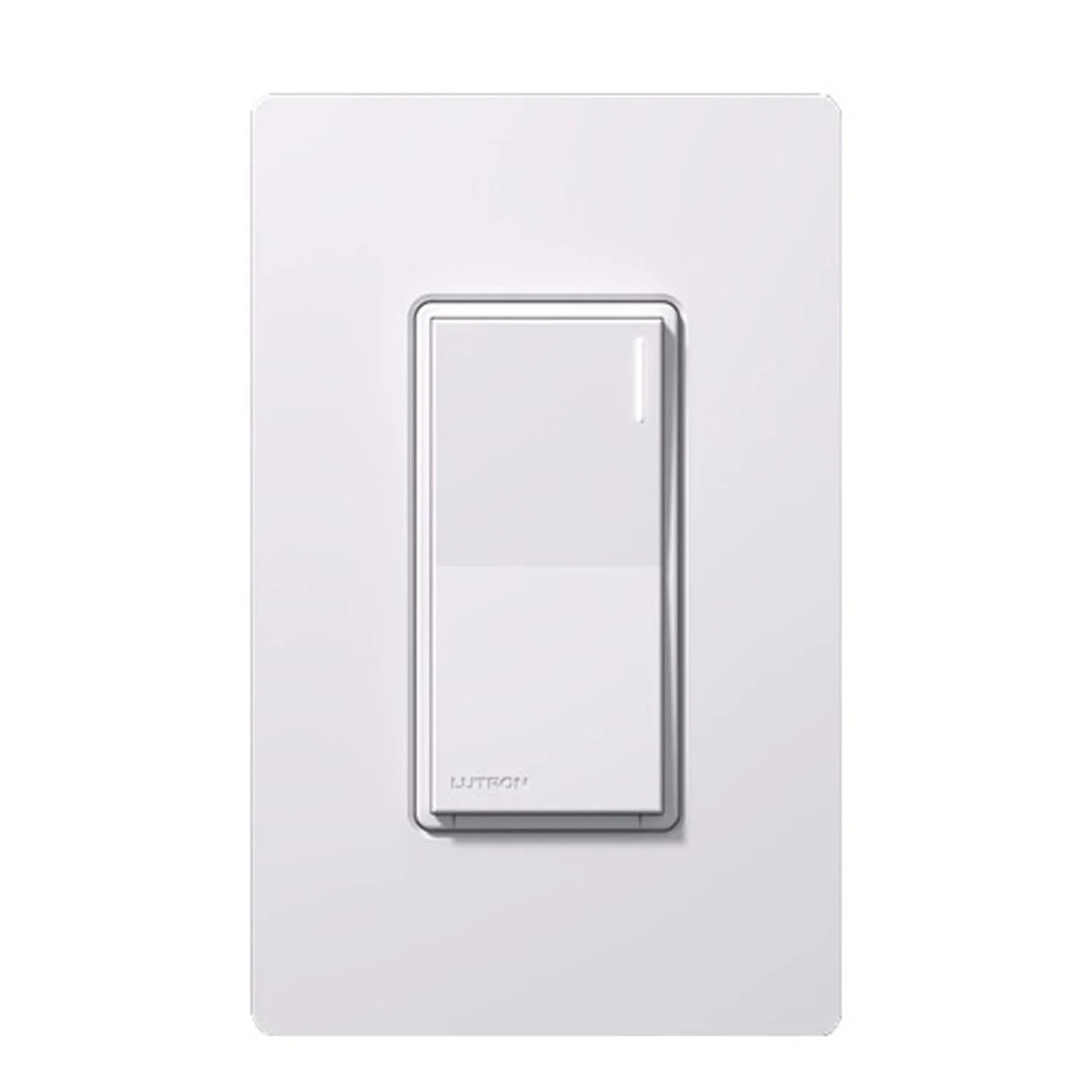 RadioRA 3 Sunnata Single Pole/Multi-Location Tap Smart Light Switch, Neutral Required, White - Bees Lighting