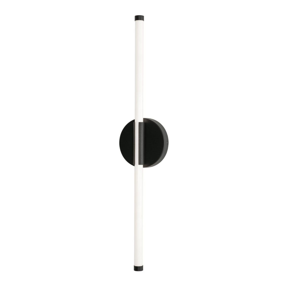 Rusnak 24 In. LED Wall Light Black Finish - Bees Lighting