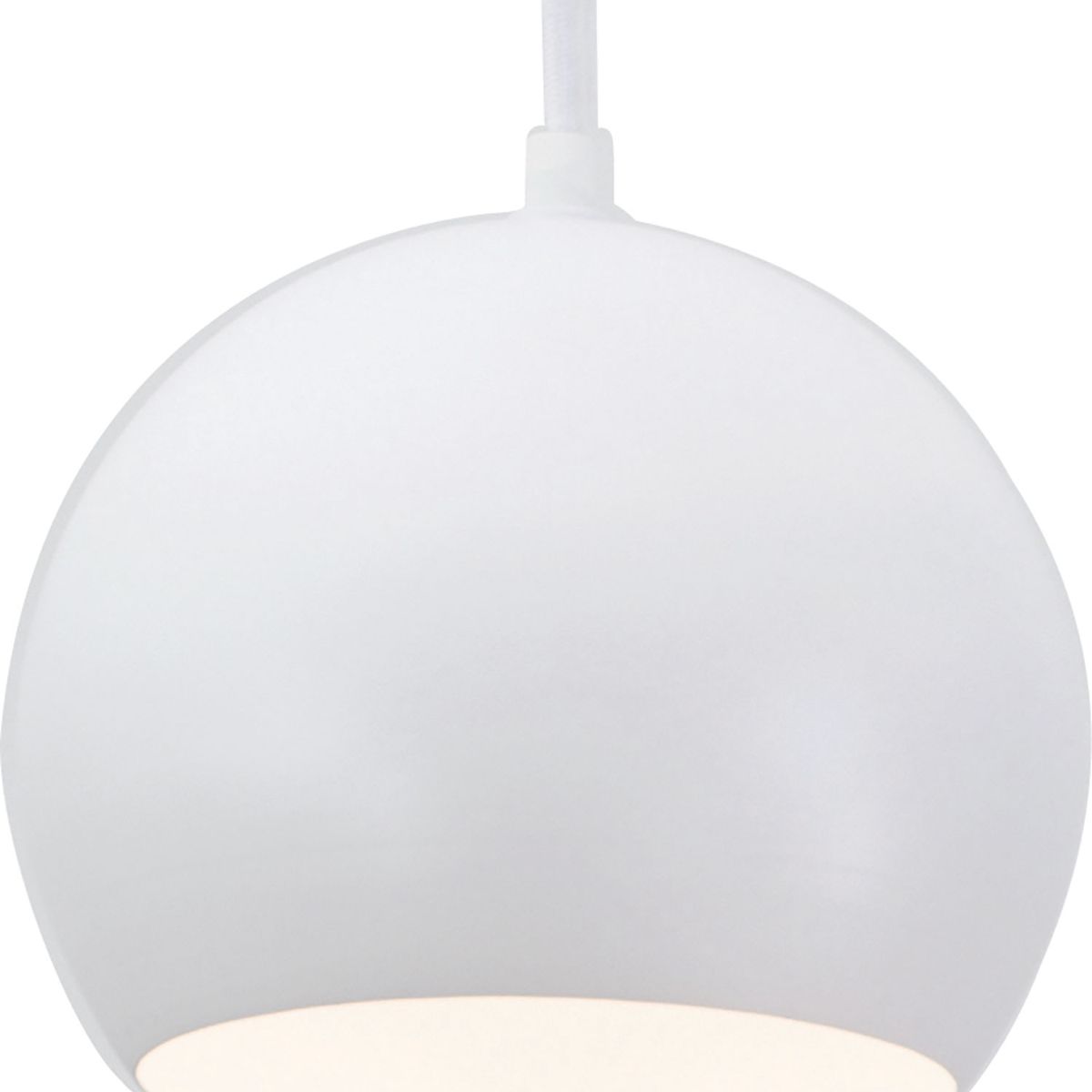 Roxy 8 in. Pendant Light White Finish - Bees Lighting