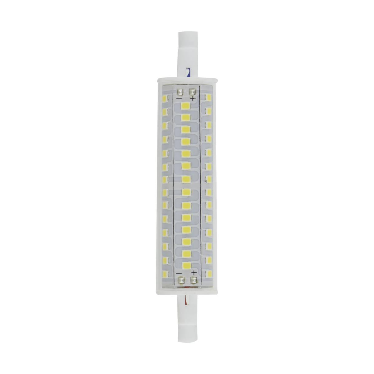 J-Type T3 Mini LED Bulb, 10 Watts, 1100 Lumens, 3000K, R7s Double Ended Base, Clear Finish, 120V