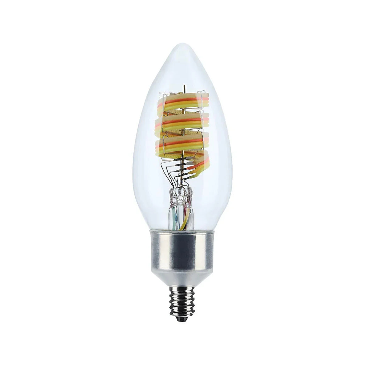 Starfish B11 WiFi Smart LED Bulb, 4W. 300Lm, RGB & Tunable White, Candelabra Base - Bees Lighting