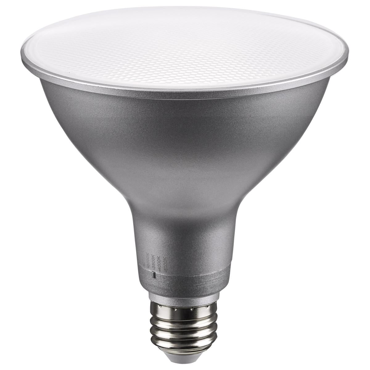 PAR38 Reflector LED Bulb, 13 Watt, 1200 Lumens, Selectable CCT 2700K to 5000K, E26 Medium Base, 25 Deg. Spot