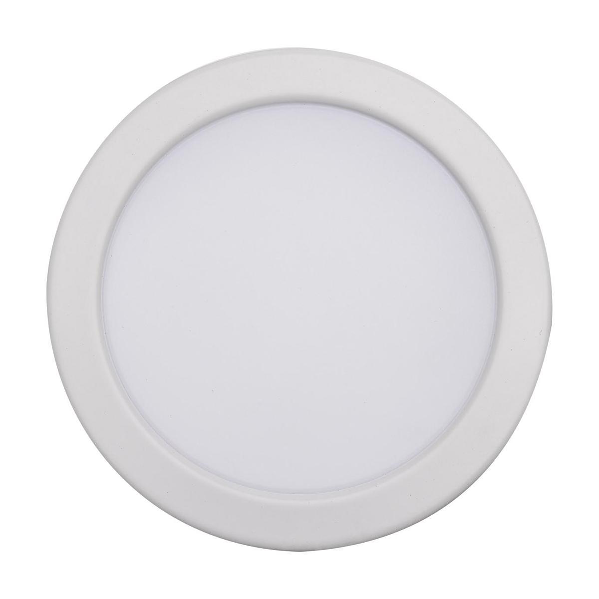 Fire Rated Flat Canless LED Recessed Light, 4 Inch, 10 Watt, 800 Lumens, Selectable CCT, 2700K to 5000K, 120/277V