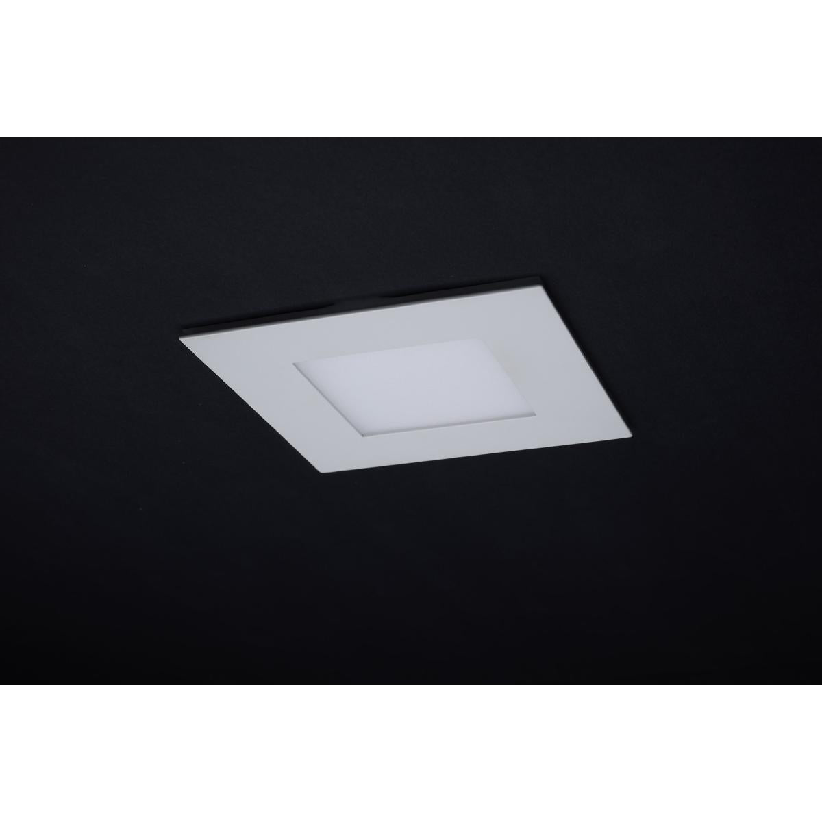 4" Square LED Recessed Downlight with Night Light, 760 Lm, Selectable CCT