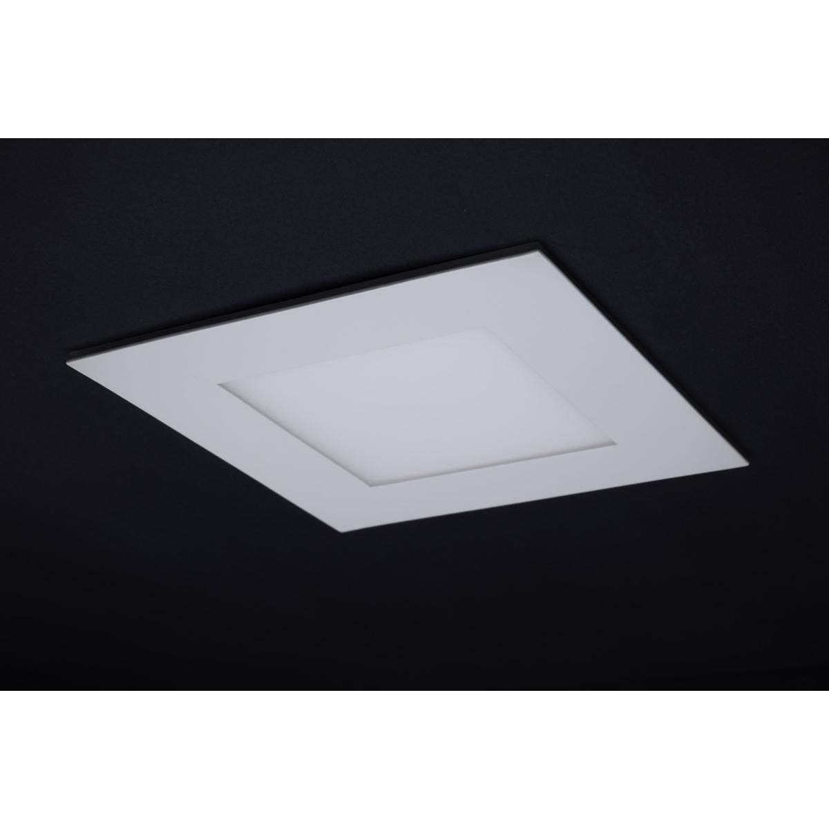 6" Square LED Recessed Downlight with Night Light, 1000 Lm, Selectable CCT