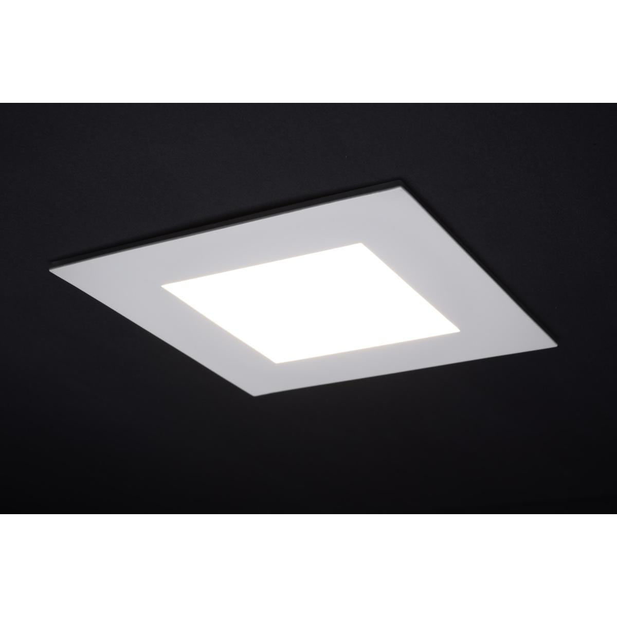 6" Square LED Recessed Downlight with Night Light, 1000 Lm, Selectable CCT