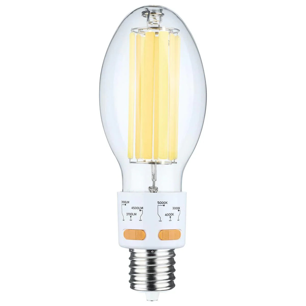 ED28 HID Replacement Lamp, 17W|21W|25W, 4500 Lm, 30K|40K|50K, 100W MH Equal, EX39, 120-277V - Bees Lighting