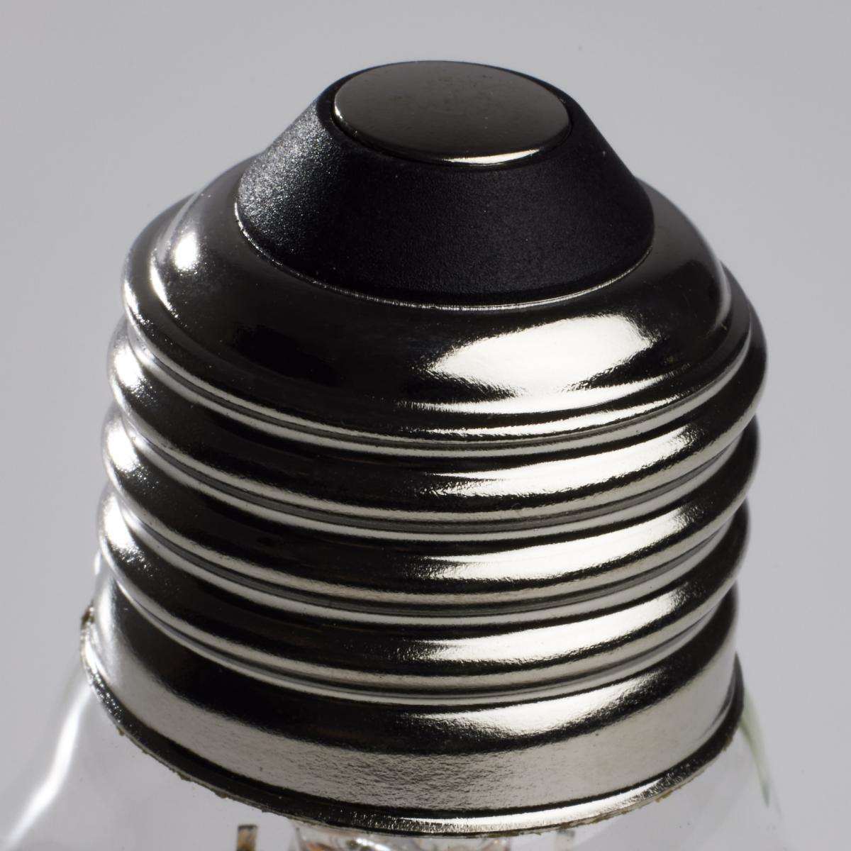 BT15 Filament LED Bulb, 8 Watts, 800lm, 60W Equal, 2700K, E26 Medium Base, Clear, Pack of 2 - Bees Lighting