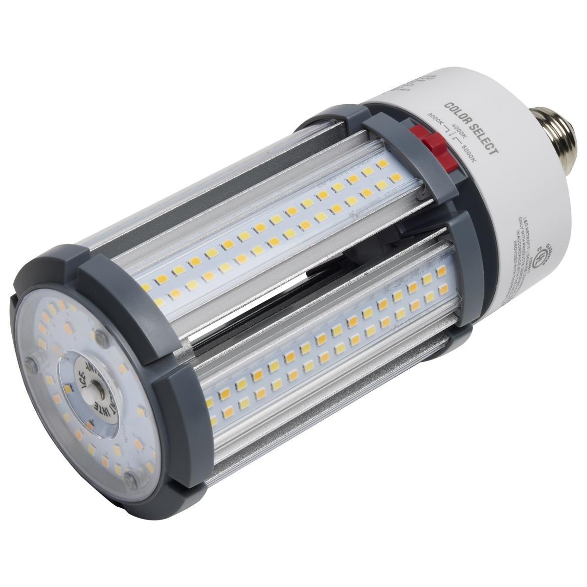 Retrofit LED Corn Bulb Omnidirectional, 45 Watts, 6300lm, Selectable CCT, E26 Base, 480V - Bees Lighting