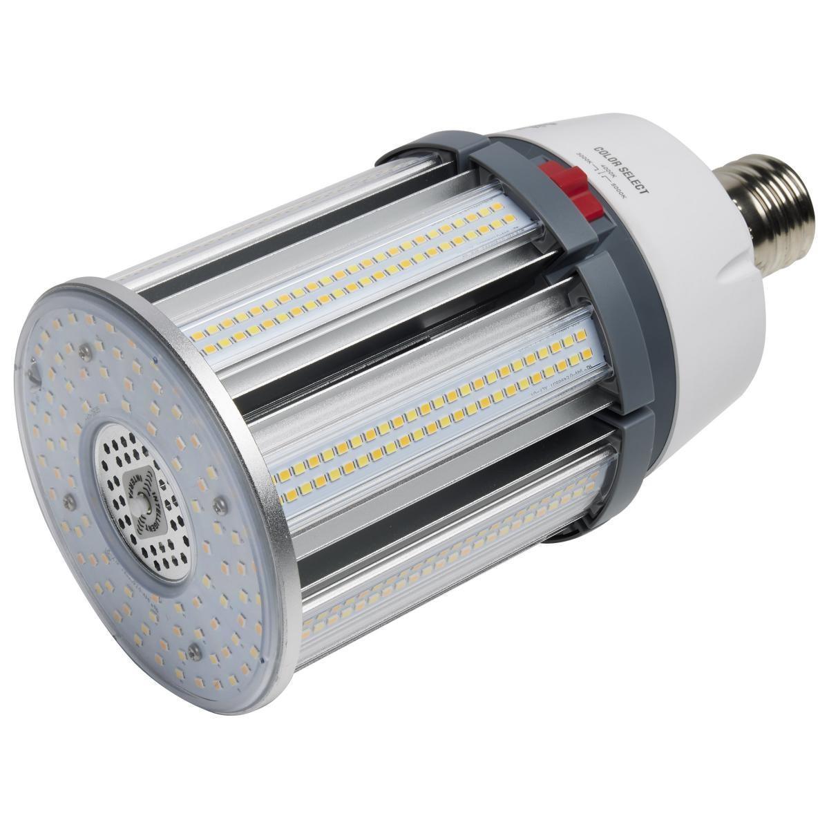 Retrofit LED Corn Bulb, 100W, 14000 Lumens, Selectable CCT, 30K/40K/50K, EX39 Mogul Extended Base, 480V - Bees Lighting