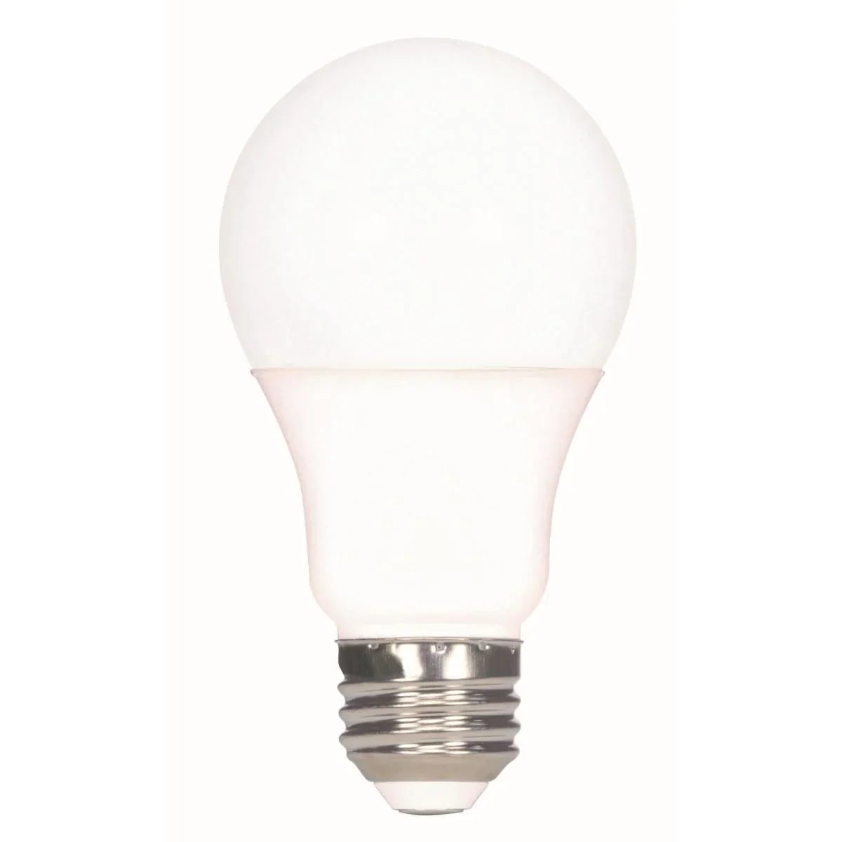 Enclosed Rated A19 LED Bulb, 9 Watts, 800 Lumens, 2700K, E26 Medium Base, Frosted Finish, 12V - Bees Lighting