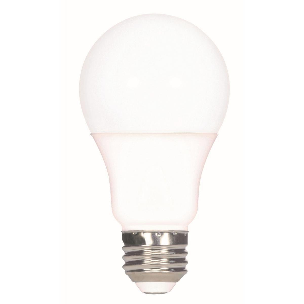 A19 LED Bulb, 100W Equivalent, 9 Watt, 800 Lumens, 2700K, E26 Medium Base, Frosted Finish - Bees Lighting