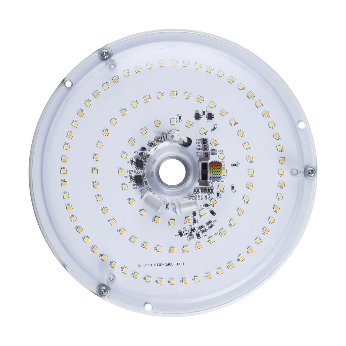 8" Round Flush Mount LED Retrofit Kit, 1800 Lumens, Selectable CCT, 120V - Bees Lighting