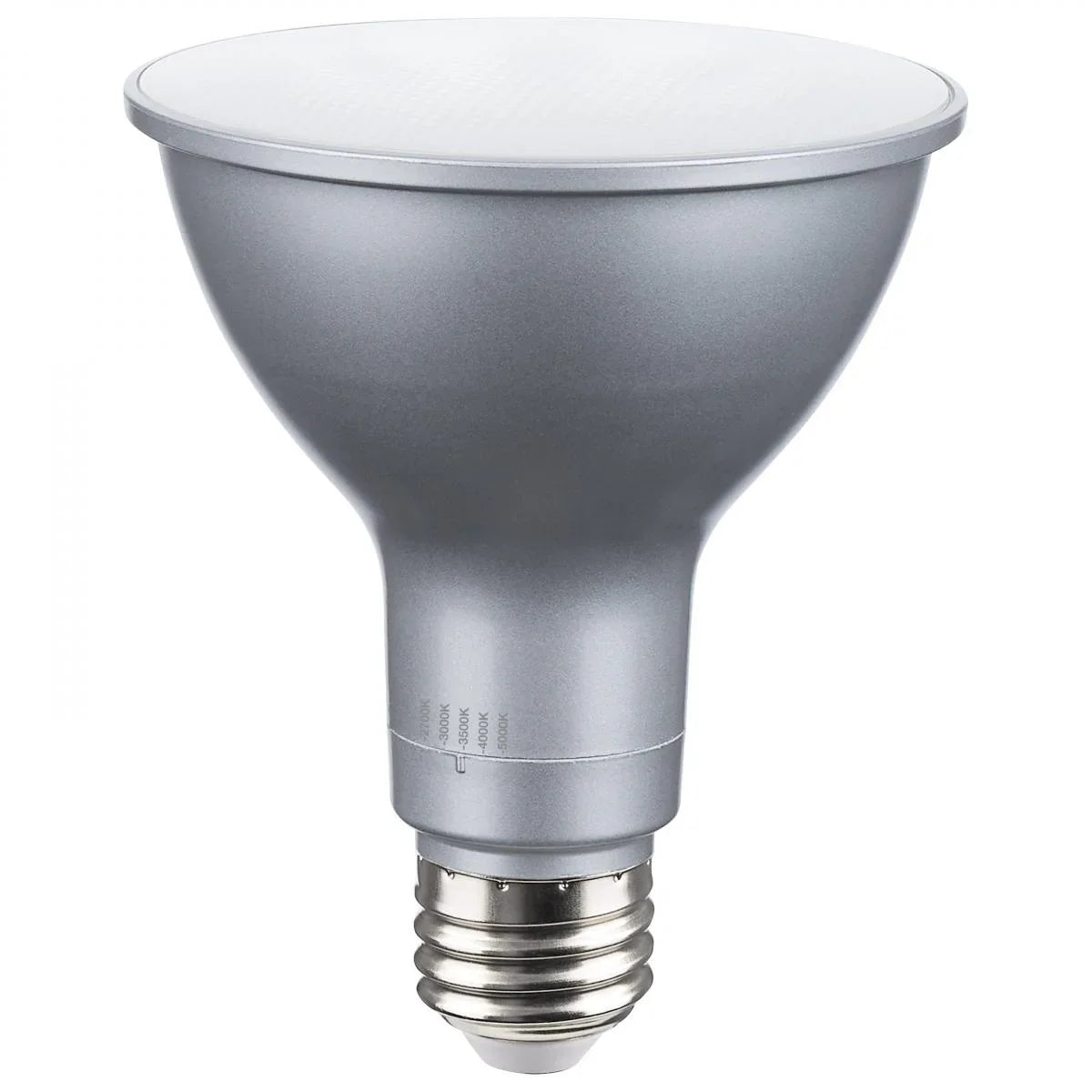 PAR30 Long Neck LED Bulb, 15W, 1800 Lumens, 27K|30K|40K|50K, E26 Base, 40° Flood, 120V - Bees Lighting