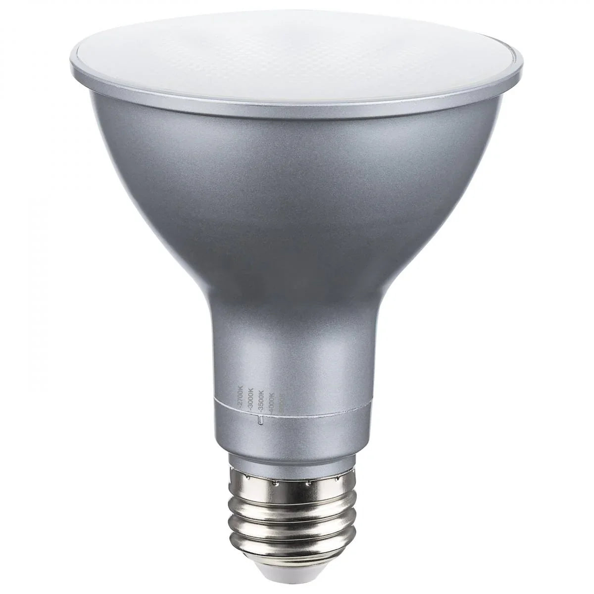 PAR30 Long Neck LED Bulb, 15W, 1800 Lumens, 27K|30K|40K|50K, E26 Base, 40° Flood, 120-277V - Bees Lighting