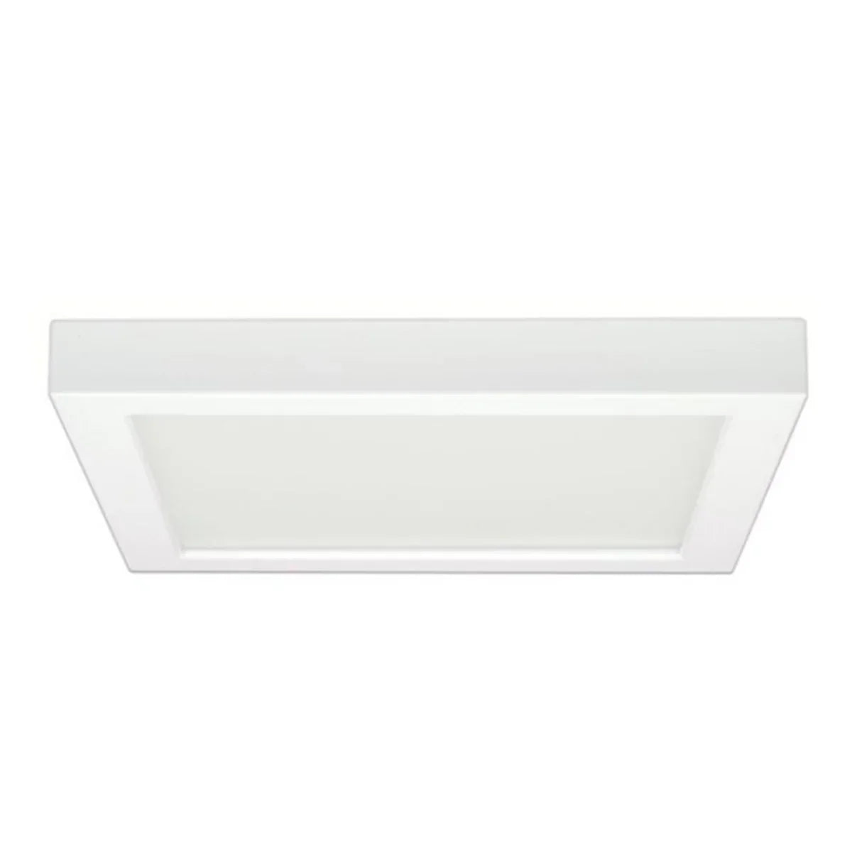 Blink 9 in. LED Square Flush Mount 2700K White finish - Bees Lighting