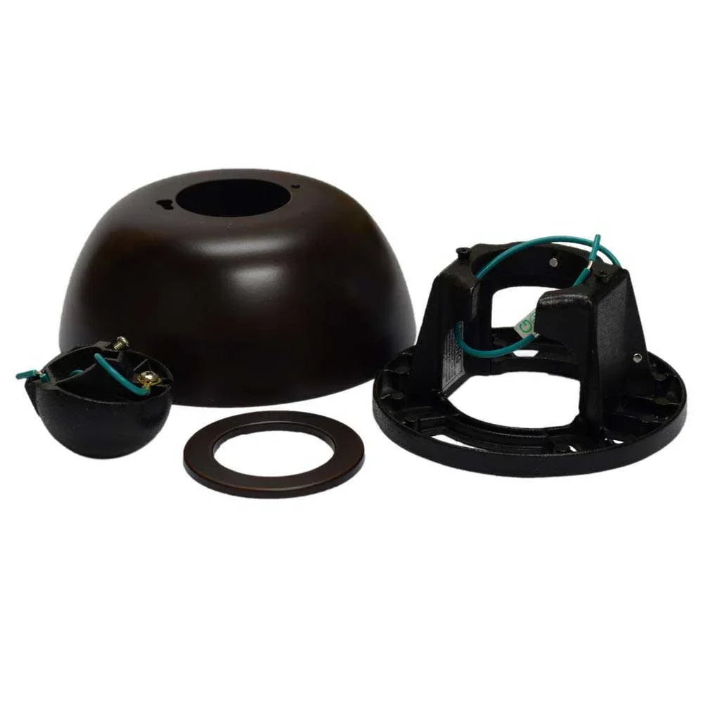 Fanimation Sloped Ceiling Kit, Wet Rated, Dark Bronze Finish - Bees Lighting