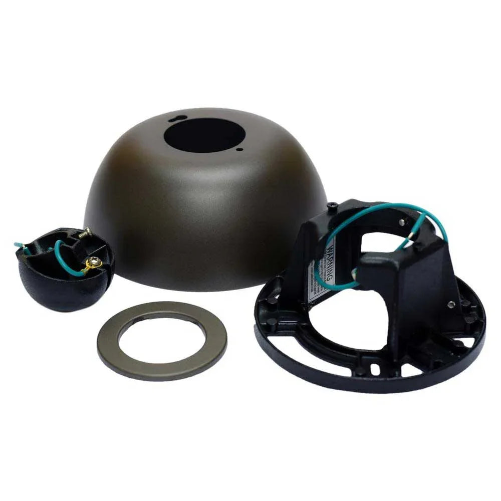 Fanimation Sloped Ceiling Kit, Wet Rated, Matte Greige Finish - Bees Lighting