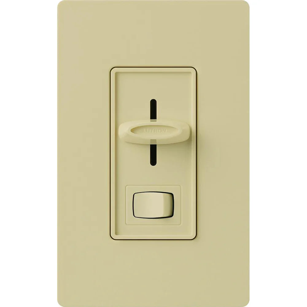 Skylark Fluorescent/LED Dimmer Switch, Single Pole or 3-Way, Ivory - Bees Lighting