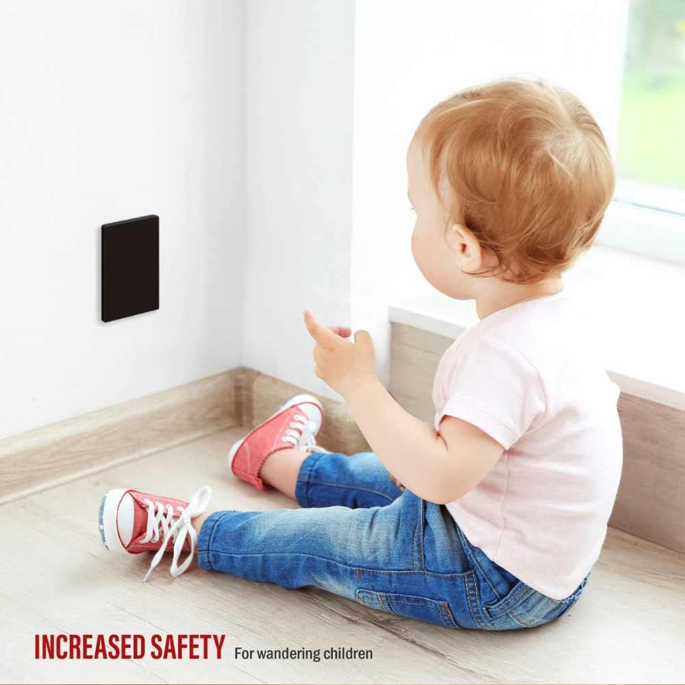 1-Gang Screwless Blank Wall Plate, Black - Bees Lighting