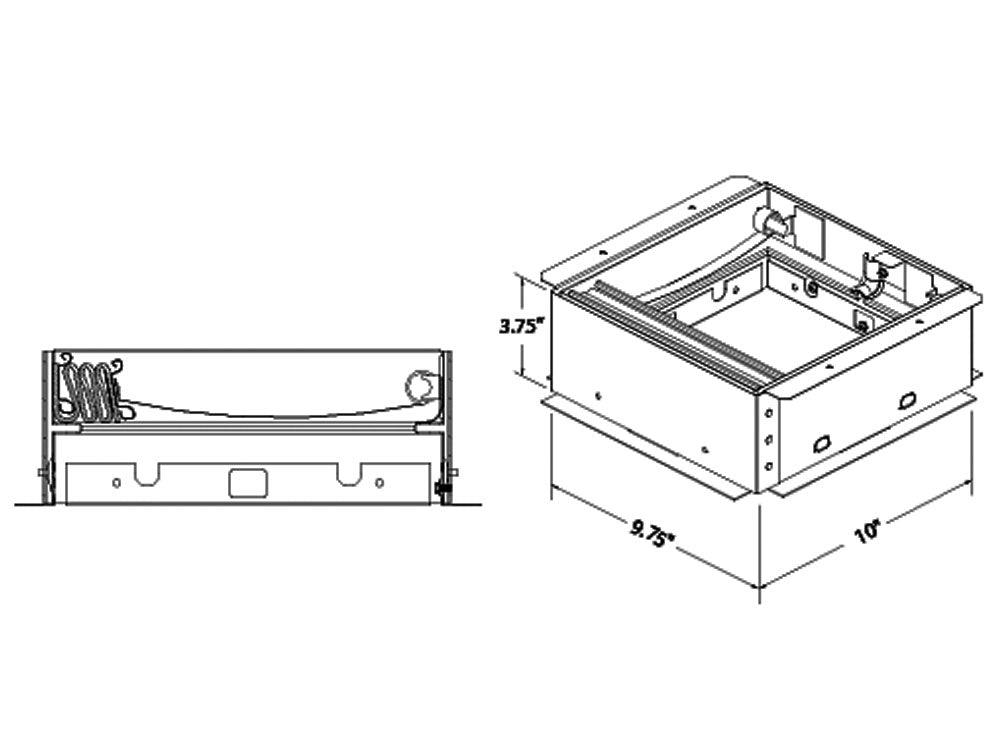 Delta BreezSignature Ceiling Radiation Damper - Bees Lighting
