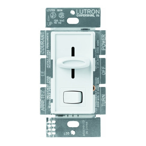 Skylark 3-Way Magnetic Low-Voltage Dimmer Switch, 450-Watt/600VA, White - Bees Lighting