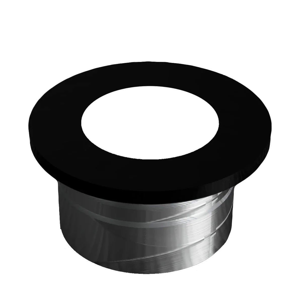 Recess Mount LED Slim Puck Mini, 90 Lumens, 3000K, 12VDC, Black - Bees Lighting