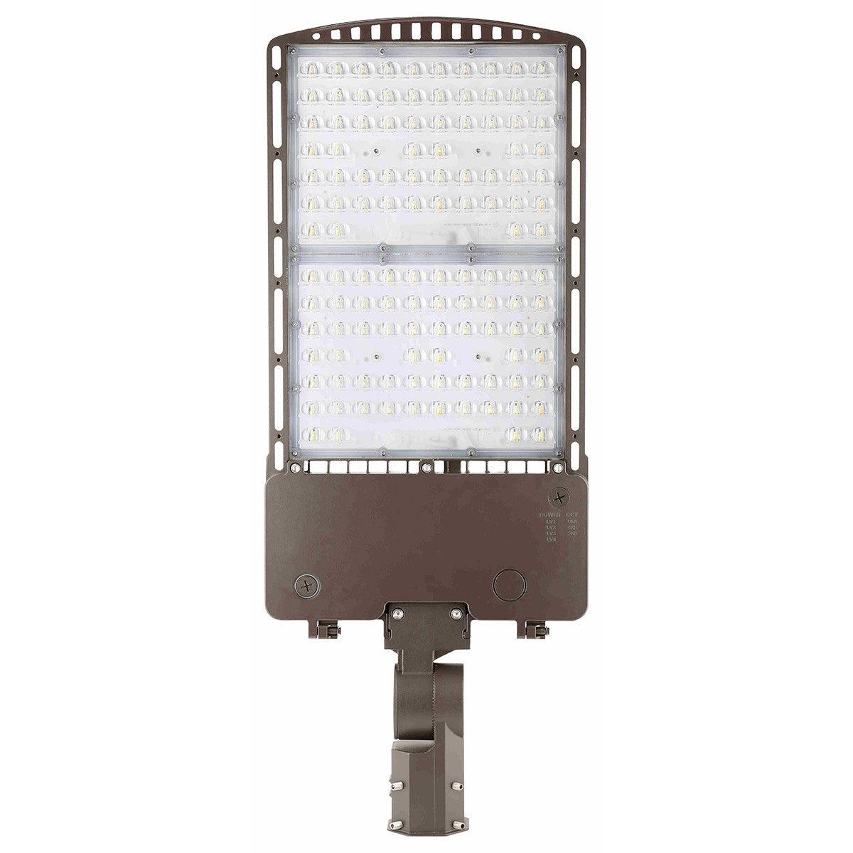 LED Pole Light, 400 Watts Adjustable, 40K/50K, 60500 Lumens, 347-480V, Type III