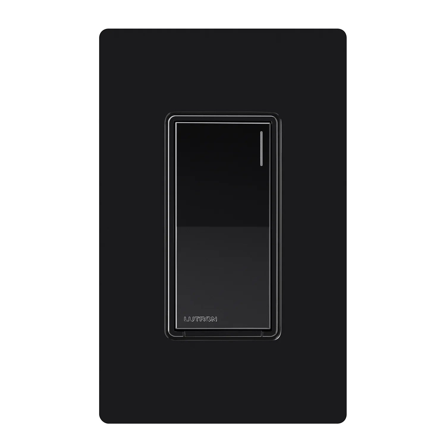 Sunnata Single Pole/Multi-Location Rocker Light Switch, Black - Bees Lighting