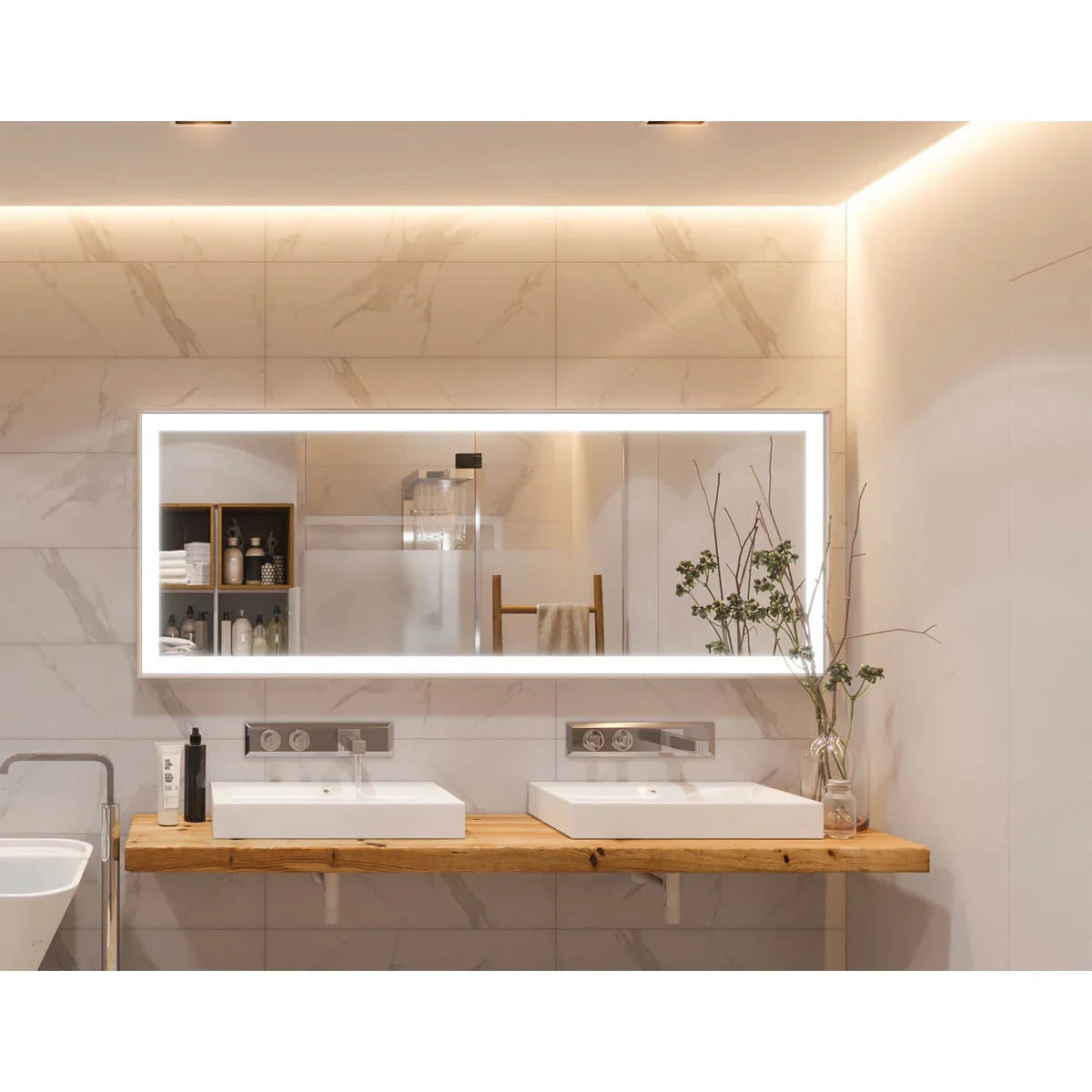 Trulux Standard Grade COB LED Strip Light, 16.4Ft Reel, 3500K, 200 Lm/Ft, 24V - Bees Lighting