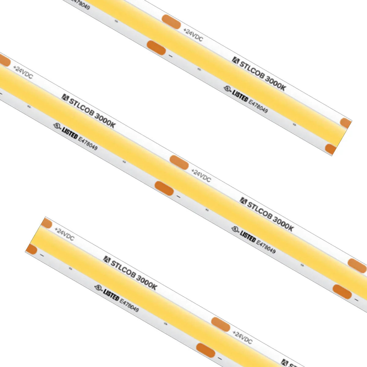 Trulux Standard Grade COB LED Strip Light, 16.4Ft Reel, 3500K, 200 Lm/Ft, 24V - Bees Lighting