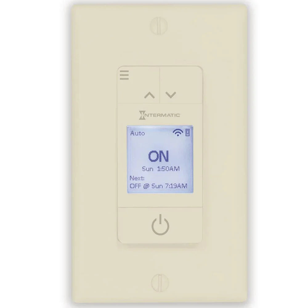 Ascend Smart Wi-Fi 15 Amp 7-Day Programmable In-Wall Timer - Bees Lighting