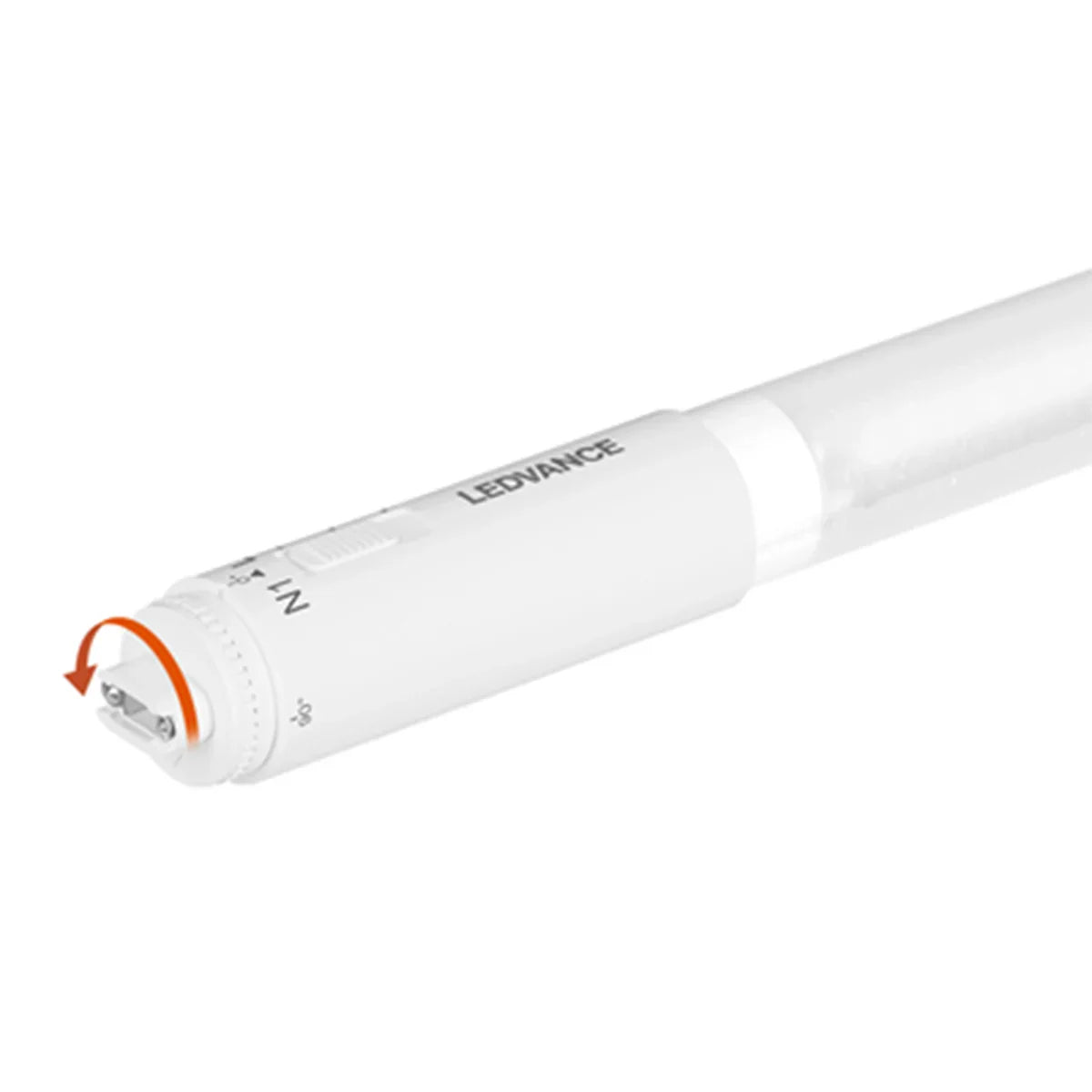 360° LED T8 Sign Lamp, 18 in, 7W 1000 Lm, 40K|50K|65K, R17D Base, 10-Pack - Bees Lighting