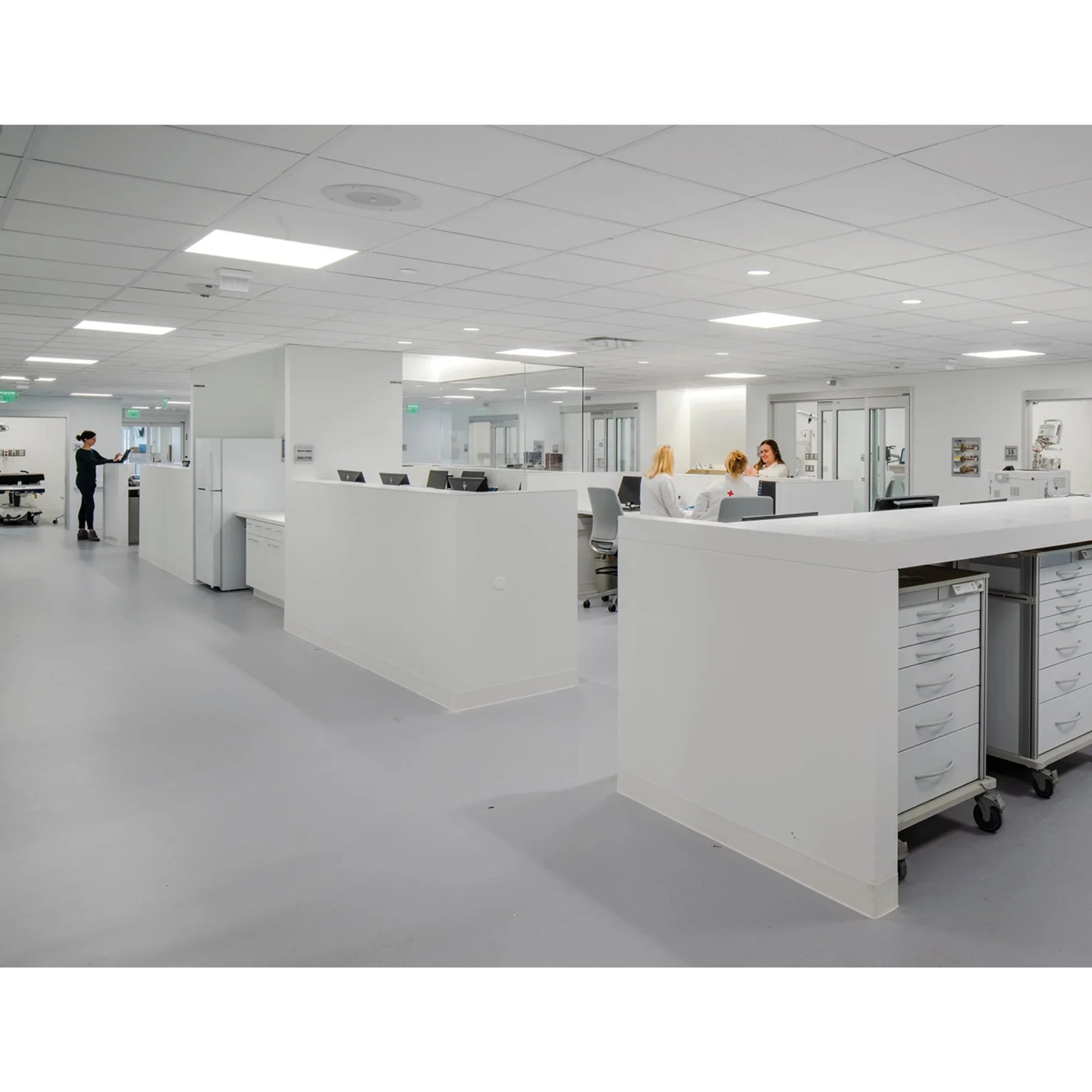 2x4 LED Panel Light, 5500 Lumens, 45 Watts, 35K/40K/50K, 120/277V