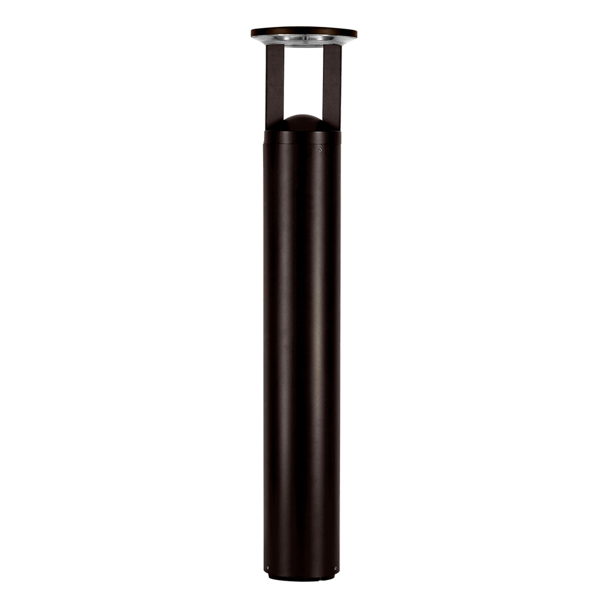 42" Round LED Bollard Light, 16/20/24W, 30K/40K/50K, Bronze, 120-347V, 360° Distribution