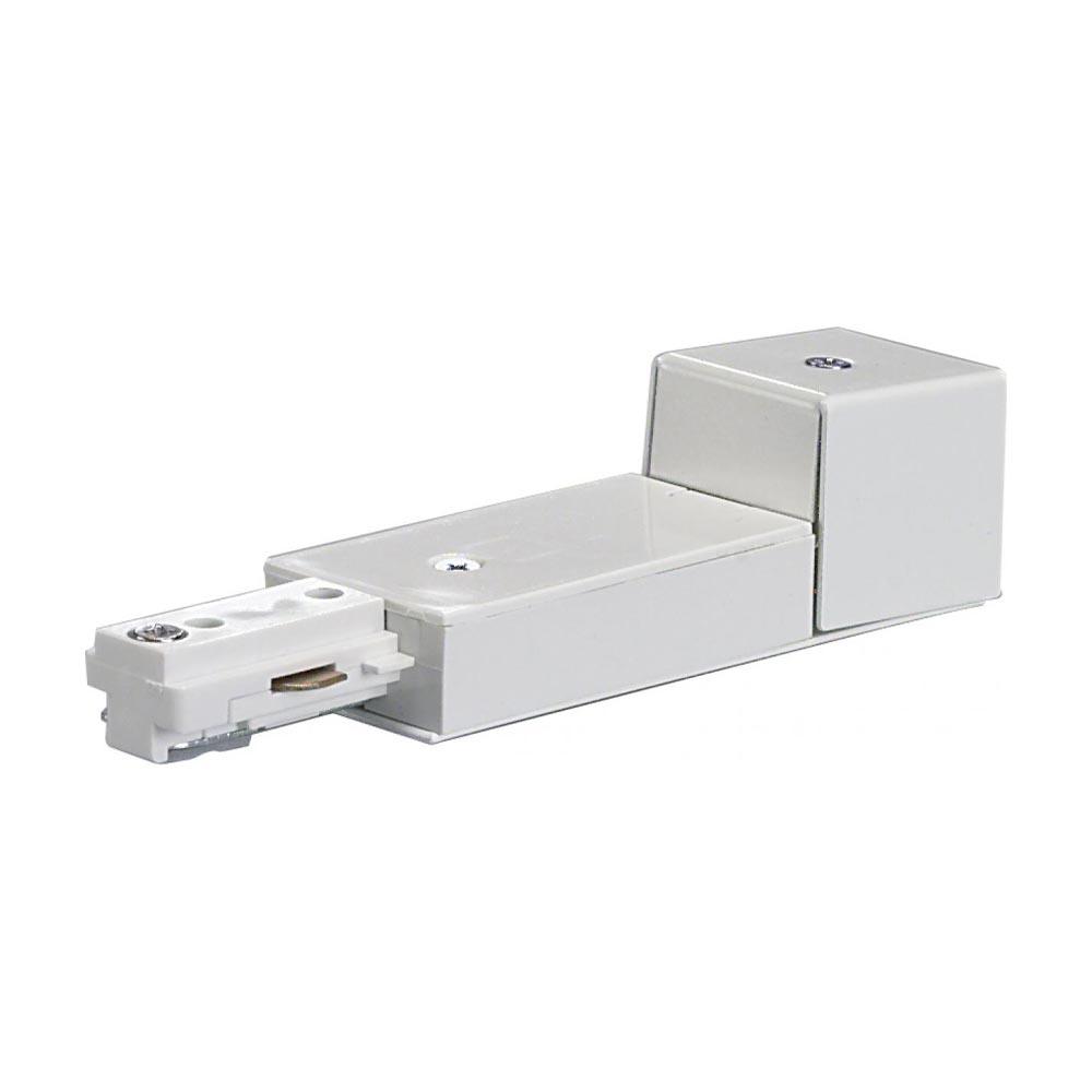 Conduit Live End Connector for Track Lighting