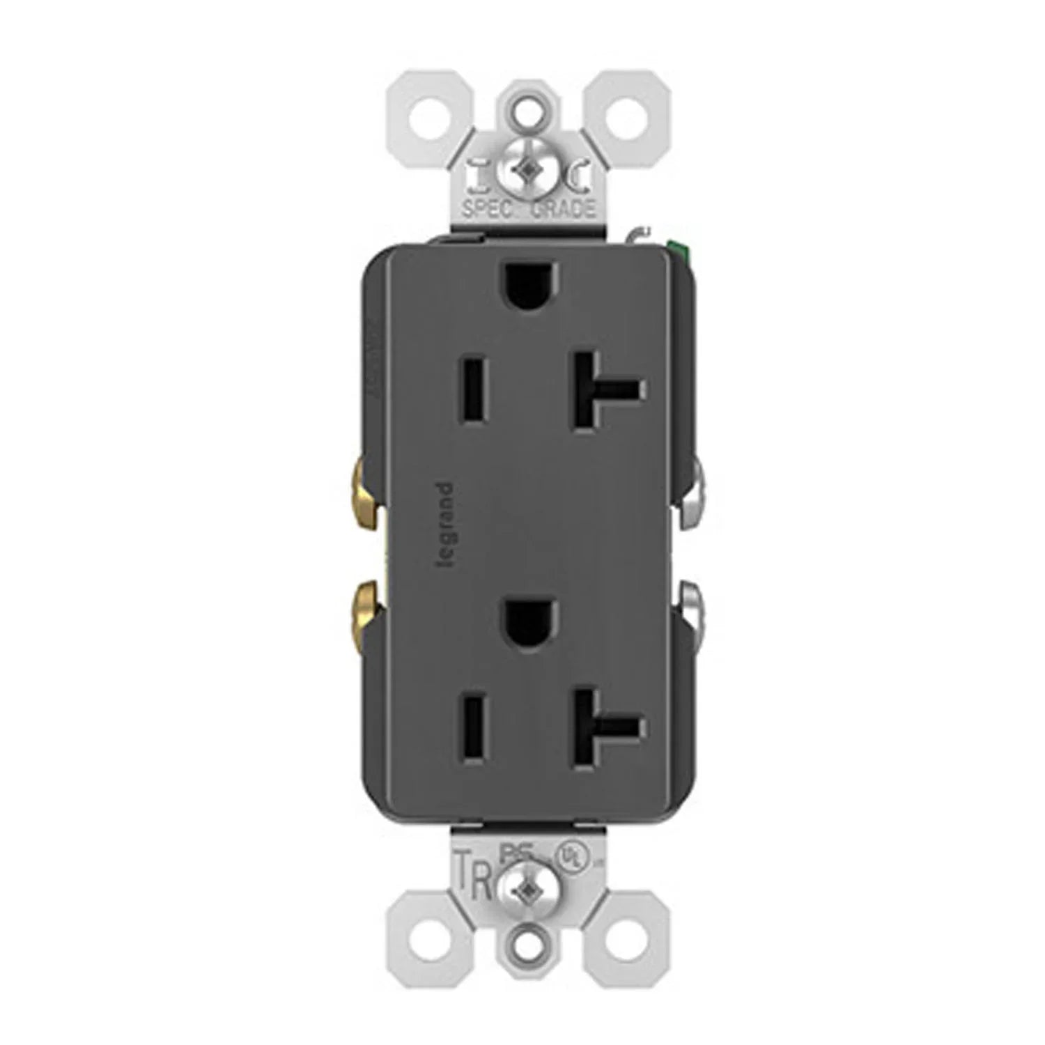 Legrand TR26352R radiant Spec Grade 20A Duplex Tamper-Resistant Receptacle - Bees Lighting