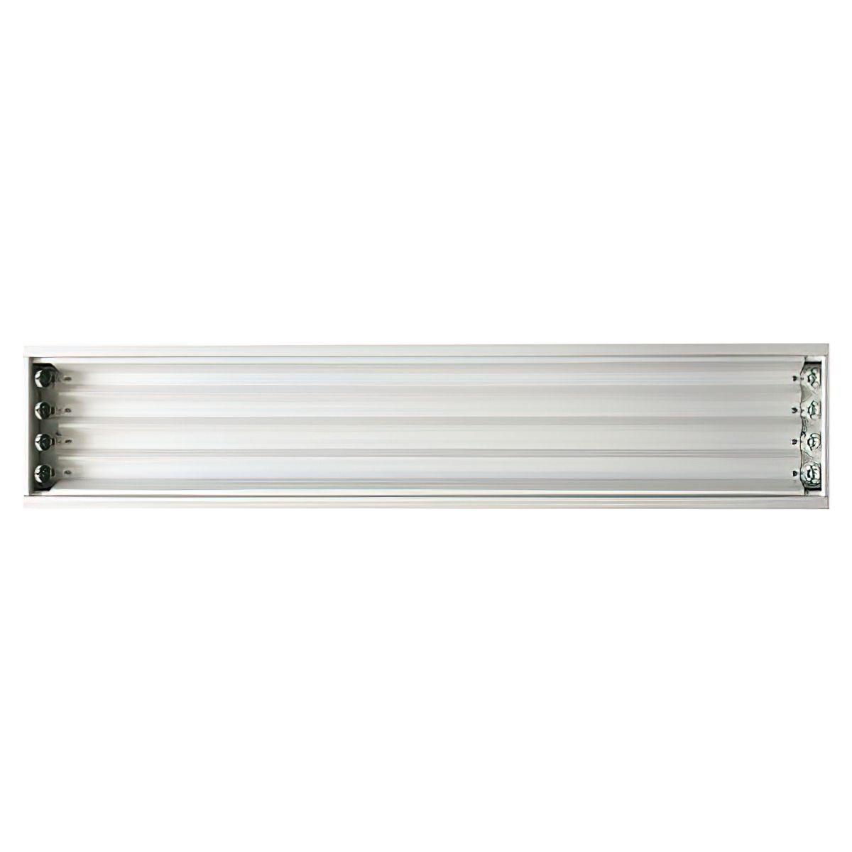 4ft LED Ready High Bay, 4 lamp Double End Wiring, T8 Bulbs Not Included - Bees Lighting