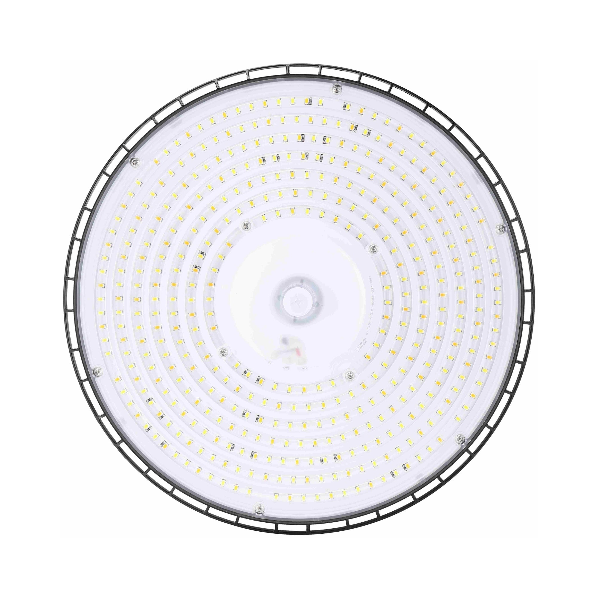 UFO High Bay Light, 200W, 32000 Lumens, 4000K/5000K 120-277V, Black